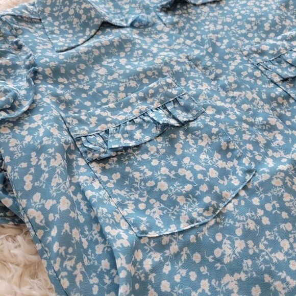 Atelier Short Sleeve Floral Blouse - Picture 4 of 7